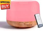 Aromatherapy Essential Oil Home Diffuser With Remote Control, 300ML Large Room. Fixed Price $22.11.