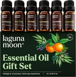 Lagunamoon Essential Oils Set - Top Blends For 0.33 Fl Oz (pack Of 6). Fixed Price $14.46.