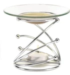 New Smart Living Company, Modern Fragrance, Elegant Expressions Swirl Oil Warmer. Fixed Price $14.00.