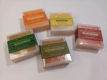 Bath & Bloom Natural Handmade Soap W Extra Virgin Olive Oil Scented Bars. Fixed Price $8.60.
