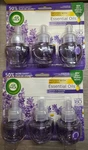 Two 3 Packs 6 Total Air Wick Essential Oils Refills Lavender Chamomile New. Fixed Price $19.99.