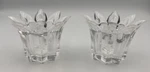 Royal Gallery Lead Crystak Tea Light Votive Candle Holders 2. Fixed Price $18.00.