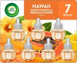 Air Wick Plug In Scented Refill, 7 Ct Hawaii, Freshener, Essential Oils.. Fixed Price $18.77.