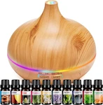 Hls Aroma Diffusers For Essential Oils Large Room With 10. Fixed Price $46.19.