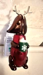 Bath & Body Works Christmas Dog With Reindeer Ears Wallflower Scent Control Mar. Fixed Price $17.00.