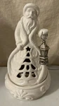 Authentic Scentsy White Old World Santa W/ Lantern Electric Wax Warmer Christmas. Fixed Price $28.00.