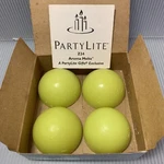Partylite Aroma Melts Fresh Green Apple (Z24520) Warmer 2.25" Box Of New. Fixed Price $7.60.