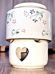 Vintage Stoneware Potpourri Wax Warmer-natures Simmering. Fixed Price $24.50.