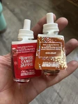 Lot 2 Bath & Body Works Winter Candy Apple Holiday Wallflower Plug Refill Bulb. Fixed Price $14.99.