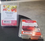 Better Homes And Gardens Fall Into Autumn & Iced Raspberry Sangria Wax Cubes. Fixed Price $6.00.