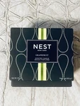 Nest Glass Vessel 21.1 Oz 3-WICK Grapefruit Scented Candle New In Box. Fixed Price $68.00.