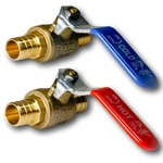 Xfitting 2 Pieces 3/4" Pex Ball Valve Hot & Cold, Brass. Fixed Price $19.65.