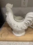 Scentsy Chanticler Wax Warmer White Rooster French Country Farmhouse Retired. Fixed Price $65.99.