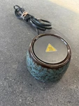 Scentsy Wax Warmer Blue Pottery Heated Coffee Tea Candle Mug Heater Without Pan. Fixed Price $15.00.