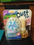 Oust Portable Fan Outdoor Scent Oil Sealed Free Standing Vintage 2004. Fixed Price $17.00.