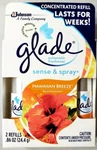 2 Glade Sense & Spray Automatic Refills, Hawaiian Breeze. Fixed Price $89.95.