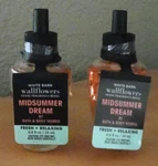 Bath & Body Works Midsummer Dream Wallflower 2 Pear Nectarine Lily Free Shipping. Fixed Price $21.98.