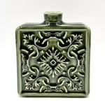 Atlantica Azulejo Bud Vase / Reed Diffuser - Green Ceramic Boho Modern Decor. Fixed Price $34.99.