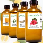 8 Fl Oz Essential Amber Glass, Free Shipping, 60+ Pure All Natural Oils. Fixed Price $25.99.