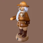 New Muller 16200 German Incense Smoker Shepherd 8" Handcrafted Erzgebirge. Fixed Price $98.00.
