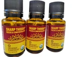 Desert Essence Sharp Thought Essenial Oil, 0.5OZ, Lot Of 3. Fixed Price $23.99.