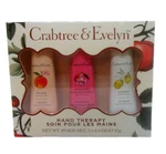 Crabtree & Evelyn Hand Therapy Set-peach, Lemon, Pear Magnolia .09 Oz.. Fixed Price $18.99.