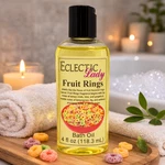 Fruit Rings Oil - Scented Body Relaxing & Moisturizing Bathing. Fixed Price $23.99.