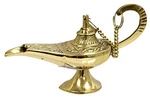 Gsm Distribution Brass Aladdin Genie Lamps Incense Burners. Fixed Price $17.99.