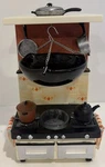 Yankee Candle Kitchen Stove Hanging Wax Tart Warmer Tea Kettle Handle Broken. Fixed Price $30.00.