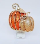 Bath & Body Works Wallflowers 2 Glittery Orange Gold Pumpkins Fragrance Plugin. Fixed Price $23.99.