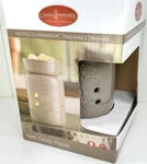 Candle Warmers Etc. Midsize Illumination Fragrance Warmer, Ceramic, Tan. Fixed Price $11.24.