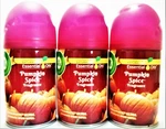 Air Wick Freshmatic Ultra Pumpkin Spice Automatic Spray Refill, New X 3. Fixed Price $31.99.