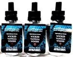 Bath Body Works Wicked Vanilla Woods Wallflower Refill Bulbs 3 Pack New. Fixed Price $18.00.