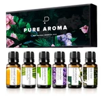 Essential Oils By Pure Top Aromatherapy Gift SET-6 Pack, 10ML. Fixed Price $12.55.