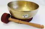 J713 Energetic Solar Chakra Hand Hammered Tibetan Singing Bowl 7.5" M.in Nepal. Fixed Price $140.00.