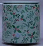Mainstays Christmas Holly Botanical Electric Ceramic Wax Warmer Decor Nib. Fixed Price $26.99.