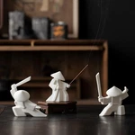 Lyart Tea Pet Warrior Statue Figurine Ornament Accessories Cute Kung Fu T.... Fixed Price $55.47.