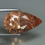 3.41 Cts Best Color 100 % Natural Unheated Mozambique Peach Orange Tourmaline. Fixed Price $34.98.