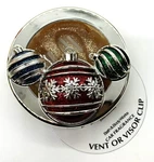 Bath & Body Works Car Clip Christmas Ornaments Fragrance Vent Visor. Fixed Price $13.30.