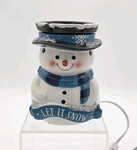 Scentsationals Christmas Snowman Wax Warmer For Scented Melts, Preowned. Fixed Price $15.00.