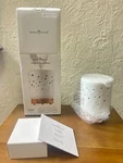 Ceramic White Essential Oil Diffuser By Serene House -led & Timer New In Box. Fixed Price $29.99.