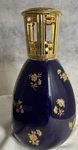Artoria Limoges For Lampe Berger Cobalt Blue/gold Fragrance Boxed 3400 Frf. Fixed Price $165.00.