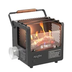 3-IN-1 Portable Gas Fire Pit, 5200 Btu Butane Heater And Stove, Real Flam.... Fixed Price $151.49.