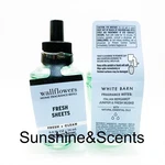 2-PACK Bath & Body Works Fresh Sheets Wallflower Refill Bulbs 0.8 Oz New. Fixed Price $21.95.
