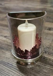 Bath & Body Works Wallflowers Plug Autumn Maple Leaf Glass Candle Pre-owned BX39. Fixed Price $18.50.