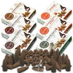 Backflow Incense Cones - Sandalwood, Dragons Blood, Palo Santo, White Sage 60.... Fixed Price $19.04.