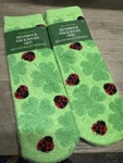 Bath & Body Works Shamrock Ladybug Shea Infused Socks X 2 Pairs New. Fixed Price $26.99.