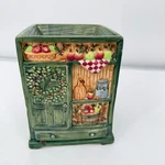 Yankee Candle Tart Wax Warmer Country Cupboard Apple Harvest Holder. Fixed Price $27.00.