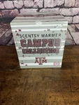 Scentsy Campus Collection Texas A&m Aggies Wax Warmer Ceramic New W/ Box. Fixed Price $35.00.