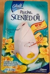 Glad Plug Scented Oil Plus Refill Rainshower. Fixed Price $11.99.